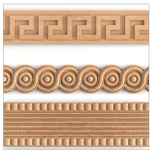 Greek Key &amp; Geometric Mouldings